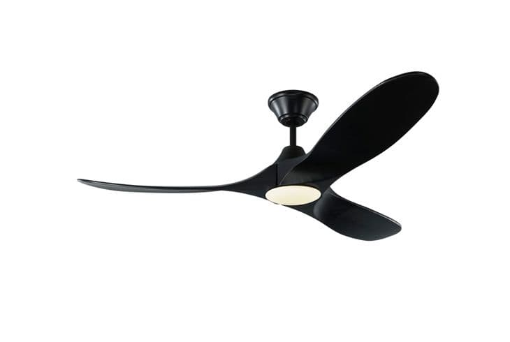 Abanico de techo de lujo Montecarlo | Maverick 52 LED 3MAVR52BKBKD