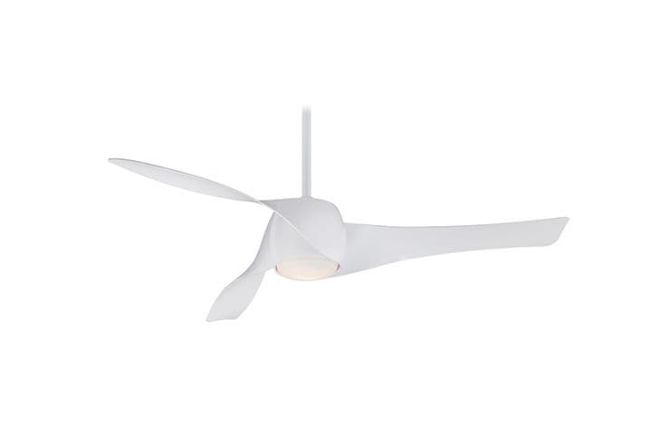 Abanico de techo de lujo Minka Aire | Artemis F803L-WH